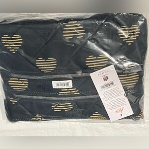 Brand New in Bag - Lug Dazzle crossbody Bag - Hearts of Gold